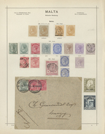 Malta: 1860-1886, Prachtsammlung Ungebraucht Oder Gestempelt, Mit Mi.Nr. 1y Ungebraucht, Ferner U.a. - Malta