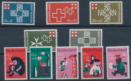 Niederlande: 1967, Sets Without The Souvenir Sheets Per 375 MNH. Every Year Set Is Separately Sorted - Andere & Zonder Classificatie