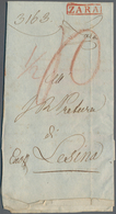 Österreich: 1830/1920 (ca.), Partie Von Ca. 56 Belegen, Dabei Etliche Markenlose Briefe/Postscheine - Ongebruikt