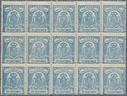 Spanien - Besonderheiten: 1930 (ca.?), Fiscal Stamp Issue 'TIMBRE PARA FACTURAS' 25 Centimos Pale Bl - Andere & Zonder Classificatie