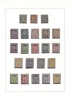 Türkei: 1876/1921, A Splendid Mint Collection Neatly Arranged On Album Pages, Well Collected Through - Nuovi