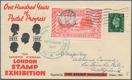 Britische Kolonien: 1897-1937, Six Special Picture Postcards From Exhibitions (Toronto 1897, London - Altri & Non Classificati