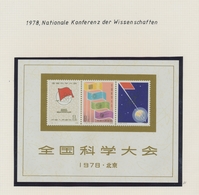 China - Volksrepublik: 1978-1986, Sammlung Von Postfrischen Blocks In Einem Selbstgestaltetem Album. - Unused Stamps