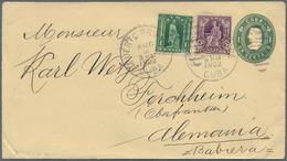 Cuba: 1899, Spanish American War : Columbus Eight Different Postal Stationery Envelopes (one Surchar - Autres & Non Classés