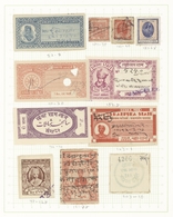 Indien - Feudalstaaten: PRINCELY STATES-FICALS: Collection Of 127 Fiscal Stamps From 127 Indian Prin - Autres & Non Classés