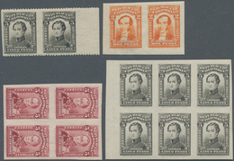 Kolumbien: 1917, Proofs For 2,5 And 10 C. Definitives Fine Mnh, Mostly As Imperforated Units. - Colombia