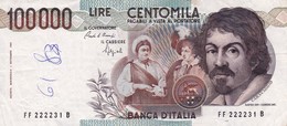 ITALY 100000 LIRE 1983 P-110a VF "free Shipping Via Registered Air Mail" - 100000 Lire