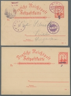 Thematik: Philatelistentage / Philatelic Congresses: 1894, Sammlung Von 29 Souvenir-Ganzsachen Des " - Esposizioni Filateliche