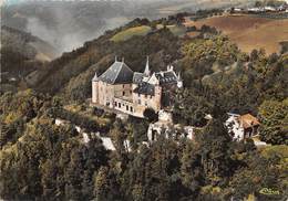 38-URIAGE- VUE AERIENNE LE CHATEAU - Uriage