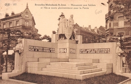 PIB 377 Molenbeek-St-Jean - Monuments Aux Soldats Et Héros Moris Glorieusement Pour La Patrie - St-Jans-Molenbeek - Molenbeek-St-Jean