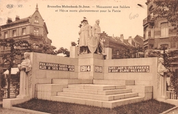 PIB 377 Molenbeek-St-Jean - Monuments Aux Soldats Et Héros Moris Glorieusement Pour La Patrie - Molenbeek-St-Jean - St-Jans-Molenbeek