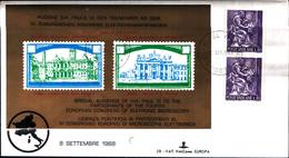 12947a)F.D.C.VATICANO Serie Completa  S.s Paolo VI In Cong.europeo 8-9-68 - FDC