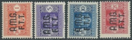 1947 TRIESTE A SEGNATASSE 4 VALORI MNH ** - RA20-8 - Impuestos