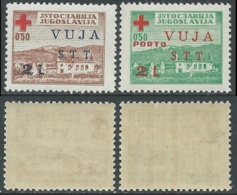 1948 TRIESTE B PRO CROCE ROSSA MNH ** - E153 - Mint/hinged