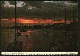 Bahamas  -  Sunrise Over The Nassau  -  Harbour  -  Ansichtskarte Ca. 1972    (11739) - Bahamas