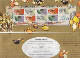 Indonesia 8x Stamp Folders MNH** With M/S And S/S For Indo 2K Stamp Exhibition, !! - Indonesia