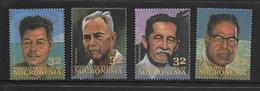 MICRONESIE 1994 CELEBRITES  YVERT N°328/33  NEUF MNH** - Micronesia