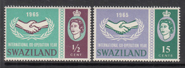 1966 Swaziland ICY Omibus  Complete  Set Of 2  MNH - Swasiland (...-1967)