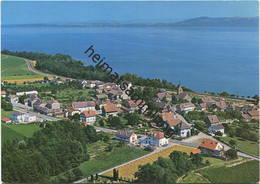 Concise - Et Le Lac De Neuchatel - Luftaufnahme - AK Grossformat - Edition Deriaz Baulmes Gel. 1970 - Baulmes