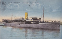 619 Bateaux S S Thysville Compagnie Belge Maritime Du Congo - Sonstige & Ohne Zuordnung