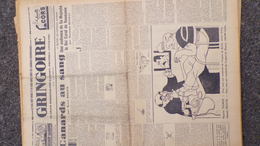 GRINGOIRE -27 JUILLET 1939-N° 559-JOURNAL WW2 PRESSE HEBDO-PARIS-BERAUD-TARDIEU-STALINE-HITLER-DUCLOS-ROUMANIE-RECOULY - Französisch