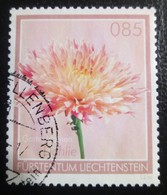 Flower,  Year 2012 , From Liechenstein, Cancelled - Oblitérés