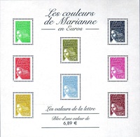 FRANCE Bloc   67 ** MNH Marianne De Luquet En Euros : Les Couleurs De Marianne 2004 - Nuevos