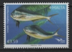 Malta (2016)  - Set -  /  Joint Issue EUROMED - Fish - Peces - Fishes - Fische - Gemeinschaftsausgaben