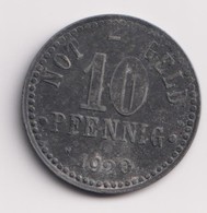 GERMANY , BRAUNSCHWEIG , 10 PFENNIG 1920 , NOTE GELD - 10 Rentenpfennig & 10 Reichspfennig