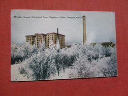 Winter Scene  National Cash Register Plant   Ohio > Dayton   Ref 3539 - Dayton