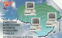 LITUANIA. URMET. X.25 Computers. LT-LTV-M012. (117). - Litauen