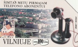 LITUANIA. URMET. 100 Years Of Vilnius Telephones. LT-LTV-M014. (102). - Lituanie