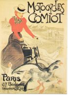 Cpa ,motocycles Comiot.Musée De L Affiche 1979. - Werbepostkarten