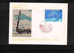 Japan 1976 Space / Raumfahrt  Uchinauro Rocket Launching Interesting Cover - Asia