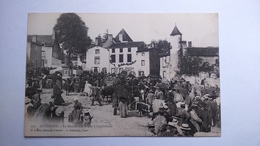 Carte Postale ( X3 ) Ancienne De Combronde , Le Marché Aux Vaux - Combronde