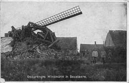 Gesprengte Windmühle In-  Becelare Beselare - Zonnebeke