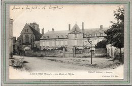 CPA - SAINT-BRIS (89) - Aspect Du Quartier De La Mairie Et De L'Eglise En 1905 - Saint Bris Le Vineux