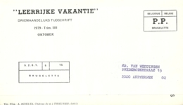 Brugelette >> Antwerpen 1979 / PP Port Payé - Brieven En Documenten