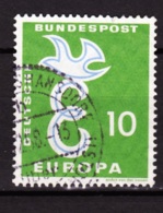 1958  CEPT, Deutsche Bundespost,  Gebraucht - 1958