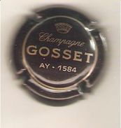 CAPSULE MUSELET CHAMPAGNE GOSSET (or Sur Marron Foncé Ou Noir) - Gosset