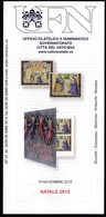 Vatican 2015 / Christmas / Natale / Prospectus, Leaflet - Storia Postale