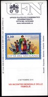 Vatican 2015 / 8th World Meeting Of Families / Prospectus, Leaflet - Storia Postale