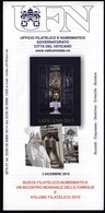 Vatican 2015 / Philatelic Numismatic Cover - 8th World Meeting Of Families, Philatelic Yearbook / Prospectus, Leaflet - Briefe U. Dokumente