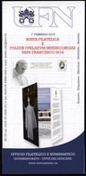 Vatican 2016 / Postal Stationery And Folder Ivbilaevm Misericordiae Pope Francis / Prospectus, Leaflet - Covers & Documents