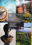 Liechtenstein / 3 / 2019 / Buildings, Circumnavigation / Philatelic Postage Stamps Prospectus, Leaflet, Brochure - Other & Unclassified