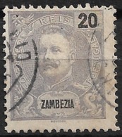 Zambezia – 1898 King Carlos 20 Réis - Zambèze