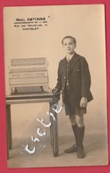 Châtelet - Noël Detinne ...accordéoniste à 11 Ans ... Carte Photo ( Voir Verso ) - Châtelet
