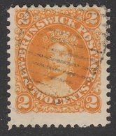NEW BRUNSWICK 1863 2c SG10 FU Cat £30 - Unused Stamps