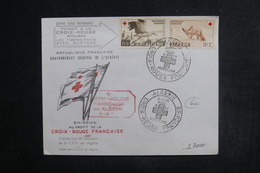 ALGÉRIE - Enveloppe FDC En 1957 - Croix Rouge - Animaux - L 38487 - FDC
