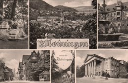 MEININGEN-GRUSS AUS THURINGEN- VIAGGIATA 1961 -REAL PHOTO - Meiningen